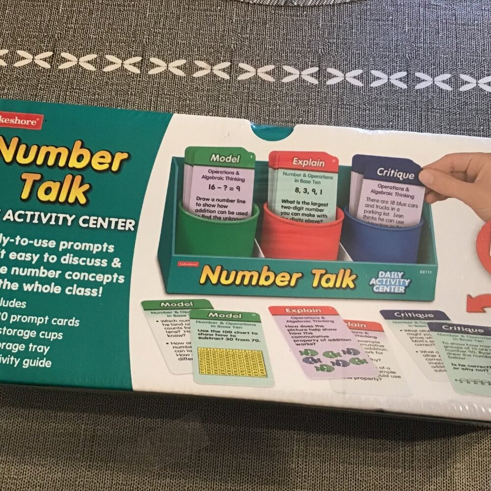 New Lakeshore Number Sense Activity Center Grade 1 --Homeschooling